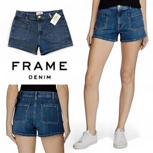 Frame Denim Le Bardot Jean Shorts